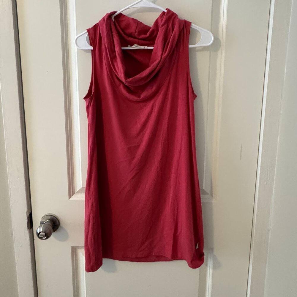 Fig, medium, tunic, coral color